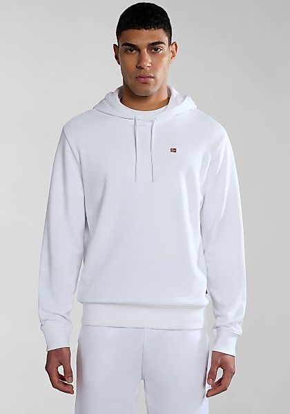 Napapijri Kapuzensweatshirt "BALIS H SUM BLU MARINE", Mit Markenlabel an de günstig online kaufen