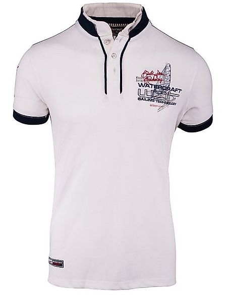 Egomaxx Poloshirt Polo Stickerei (1-tlg) WATERCRAFT günstig online kaufen