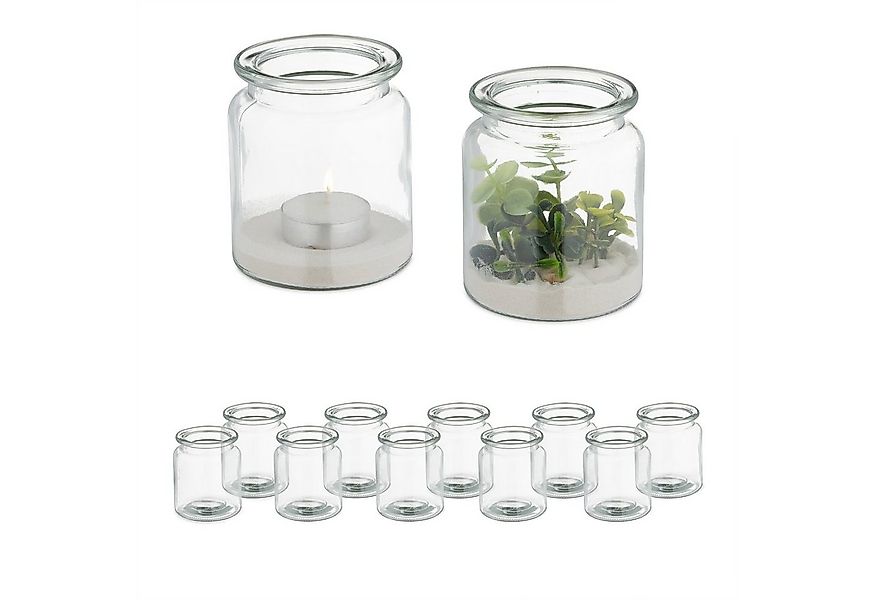 relaxdays Windlicht im 12er Set günstig online kaufen