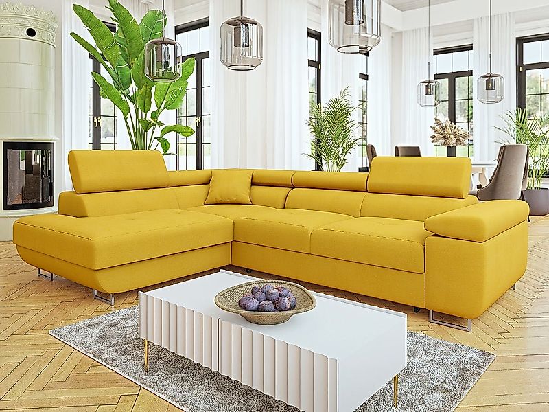 MIRJAN24 Ecksofa Torezio Premium, mit Bettkasten und Schlaffunktion, Einste günstig online kaufen