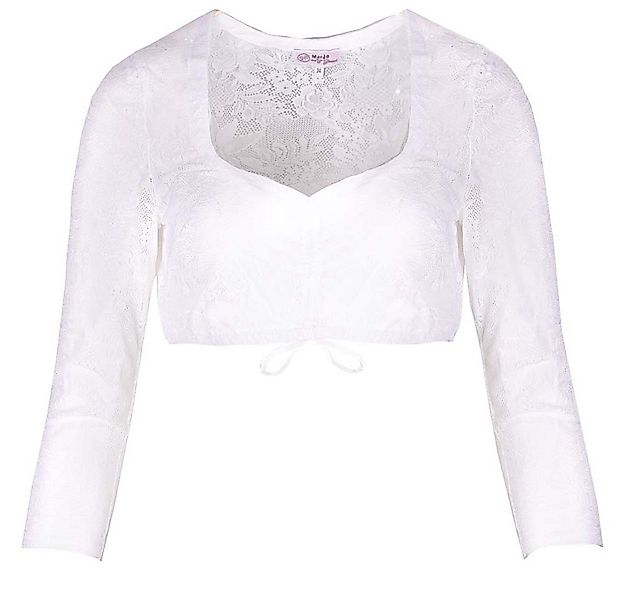 MarJo Dirndlbluse Dirndlbluse Hermine-Levina weiß günstig online kaufen