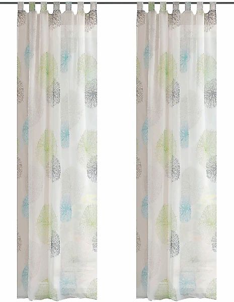 HOME WOHNIDEEN Vorhang »RAWLINS«, (2 St.), 2er Pack Schlaufenschal RAWLINS günstig online kaufen