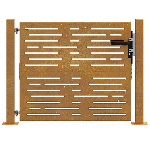 vidaXL Gartentor Gartentor 105x105 cm Cortenstahl günstig online kaufen