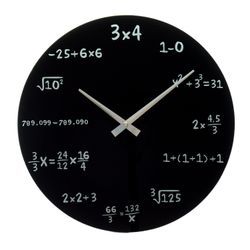 Out of the Blue Wanduhr Mathe günstig online kaufen