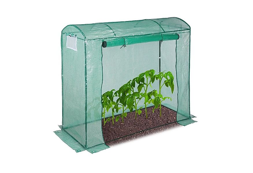 relaxdays Foliengewächshaus Tomatengewächshaus 170x200x80 günstig online kaufen