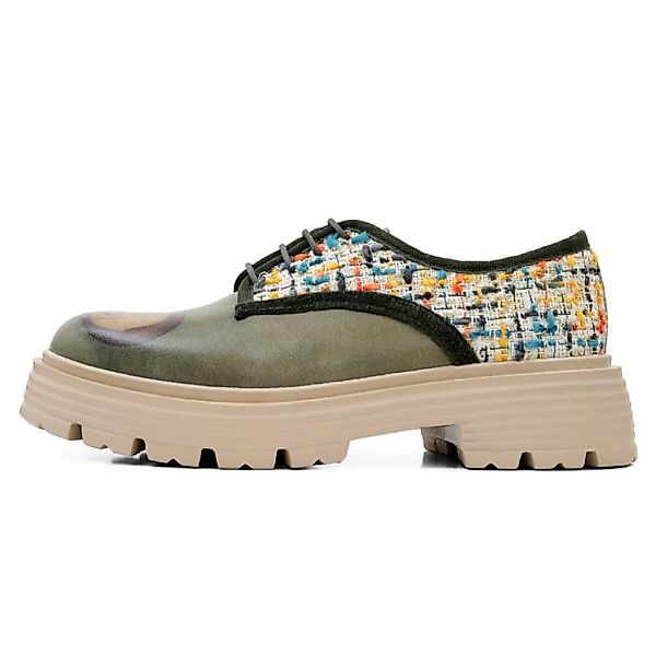 DOGO Ballerina "Brooklyn Painting-Of-A-Lady Damen Halbschuhe", Handgefertig günstig online kaufen