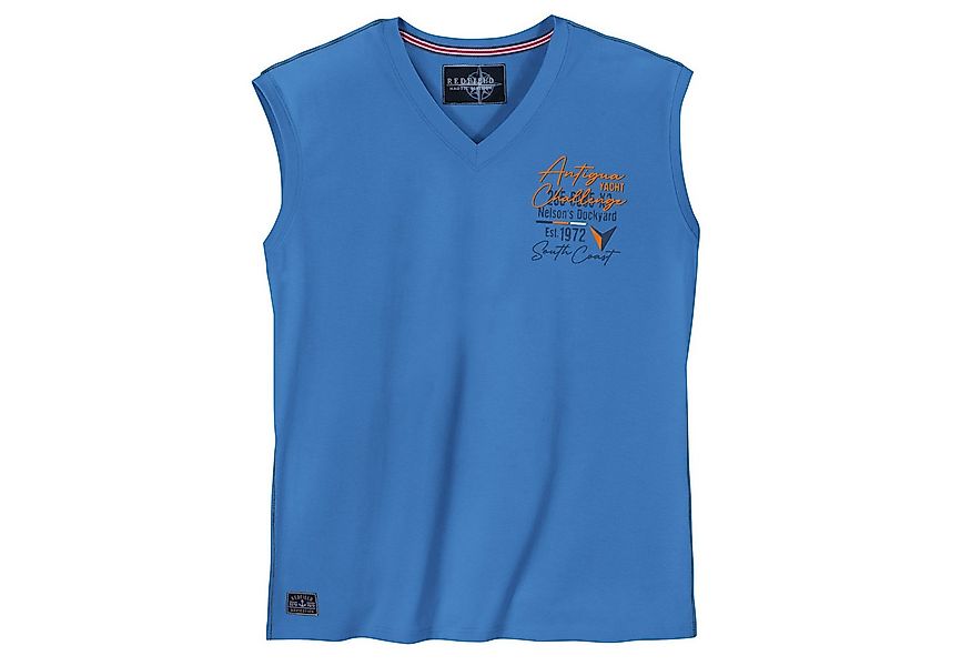 redfield Muscleshirt Redfield Übergrößen Muskelshirt maritim blau günstig online kaufen