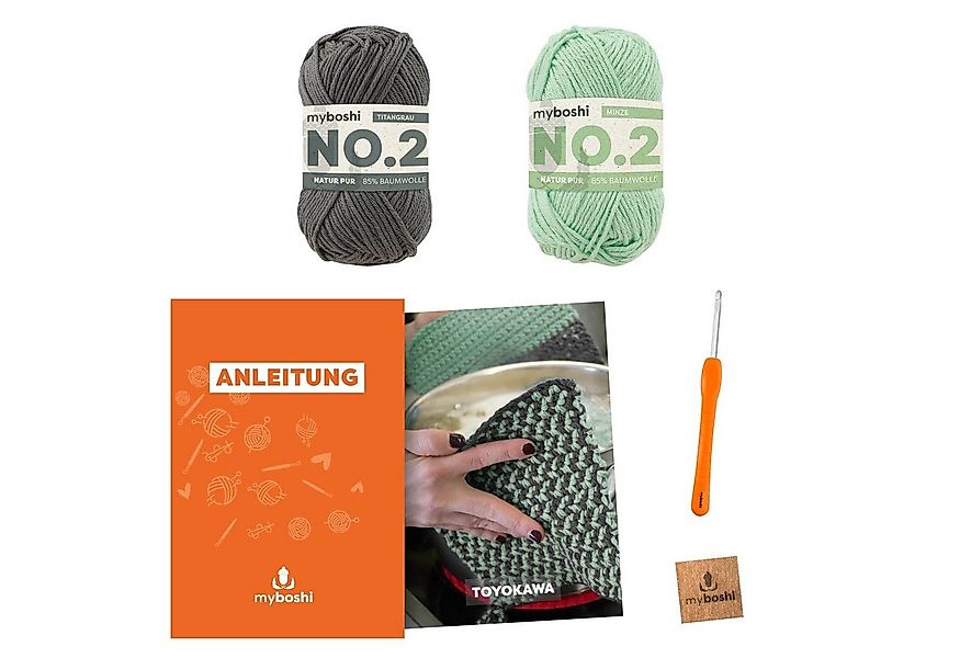 myboshi Kreativset Häkelset Topflappen Toyokawa No.2 Wolle Nadel, (1-tlg) günstig online kaufen