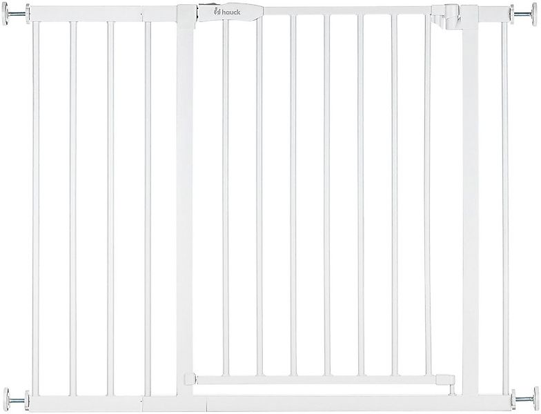 Hauck Türschutzgitter Open N Stop 2 Set inklusive Verlängerung 21 cm, White günstig online kaufen