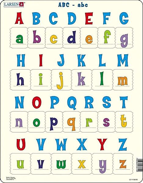 Media Verlag Puzzle ABC-abc (Kinderpuzzle), 29 günstig online kaufen