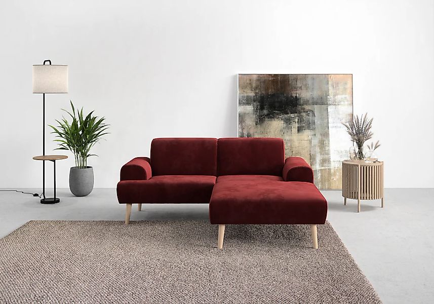 andas Ecksofa "Swift Scandic Design, komfortabler Federkern, Breite 192cm, günstig online kaufen