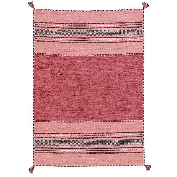 Pergamon Wollteppich Natur Teppich Kelim Navarro, günstig online kaufen