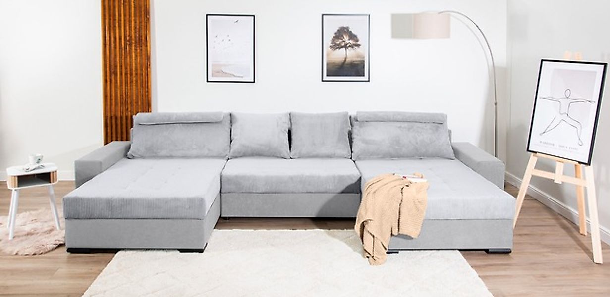 COLLECTION AB Wohnlandschaft "XXXL-Josy Relax U-Form Breite 352 cm, mit 2 g günstig online kaufen