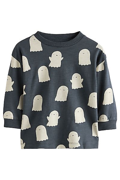 Next Langarmshirt Langarmshirt mit Halloween-Grafik (1-tlg) günstig online kaufen