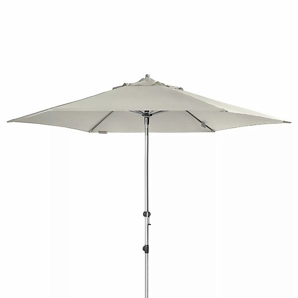 Doppler Marktschirm Expert Ø 306 cm Grau mit Knickfunktion günstig online kaufen