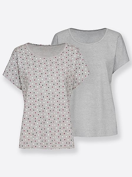 feel good Kurzarmshirt "Shirts", 2 Stk. günstig online kaufen