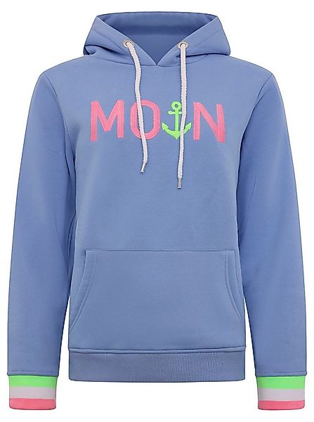 Zwillingsherz Hoodie "Rahel" Fronttaschen, innen mit Fleece, Kontrastbündch günstig online kaufen