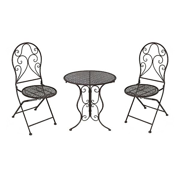 HTI-Line Balkonset Tischgruppe Lani Braun, (Set, günstig online kaufen
