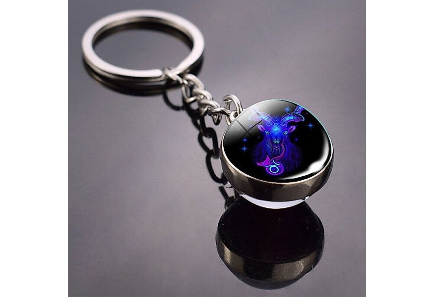 Stelby Schlüsselanhänger Steinbock Sternzeichen Schlüsselanhänger 3D mit Ge günstig online kaufen