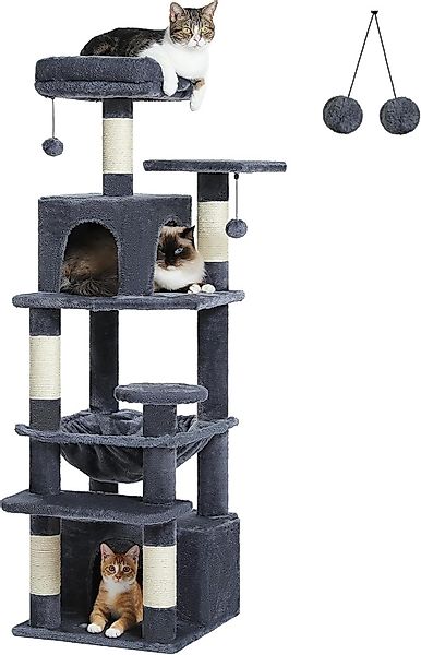 Purpurra Kratzbaum Katzenturm mit Hängematte und günstig online kaufen