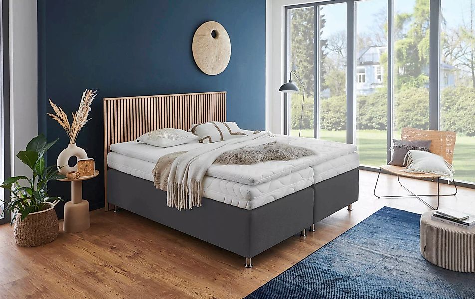 Westfalia Schlafkomfort Boxspringbett "Quercus", wahlweise mit LED-Beluchtu günstig online kaufen