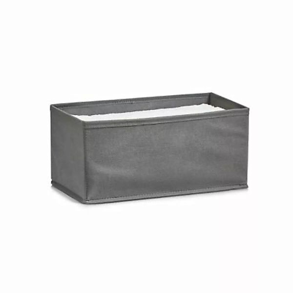HTI-Living Aufbewahrungsbox Vlies 14 x 28 x 13 cm grau günstig online kaufen