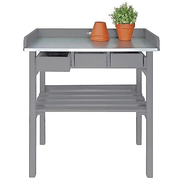 Esschert Design Garten Arbeitstisch Grau Cf29G 652776 günstig online kaufen