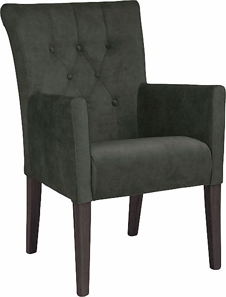 Home affaire Esszimmerstuhl "King" () Esszimmerstuhl mit Knopfheftung günstig online kaufen