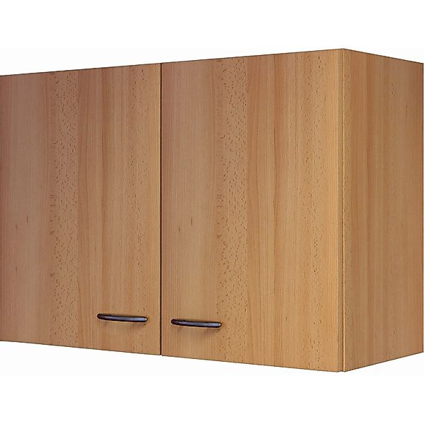 Flex-Well Classic Küchen-Oberschrank Nano 80 cm Buche Nachbildung günstig online kaufen