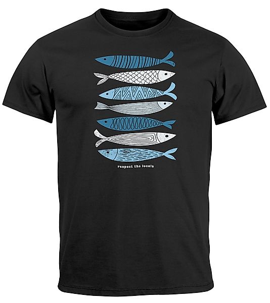 Neverless Print-Shirt Herren T-Shirt Motiv Maritim günstig online kaufen