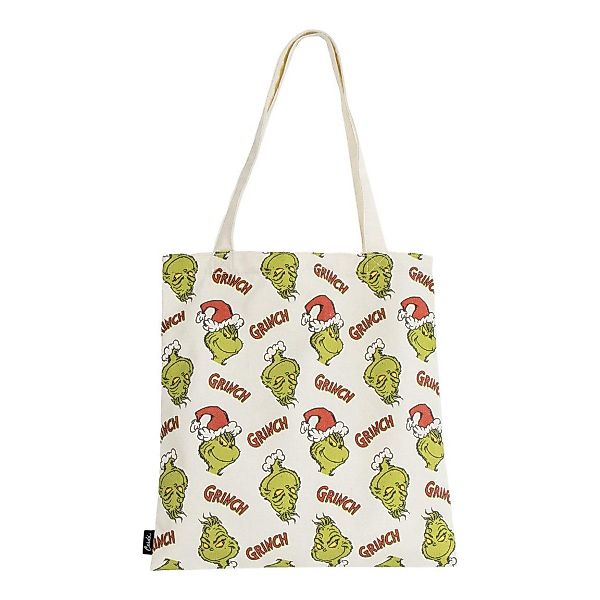 Cerda Shopper Grinch Stofftasche Einkaufstasche Tragetasche günstig online kaufen