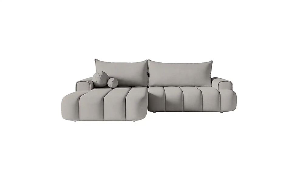 Selsey Ecksofa mit Schlaffunktion Dandelino ¦ grau ¦ Maße (cm): B: 275 H: 8 günstig online kaufen