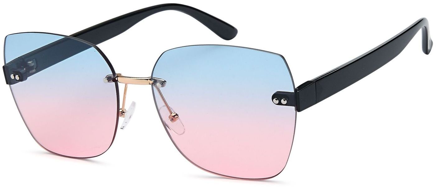 styleBREAKER Sonnenbrille Rahmenlose Rechteckige Sonnenbrille (1-St) günstig online kaufen