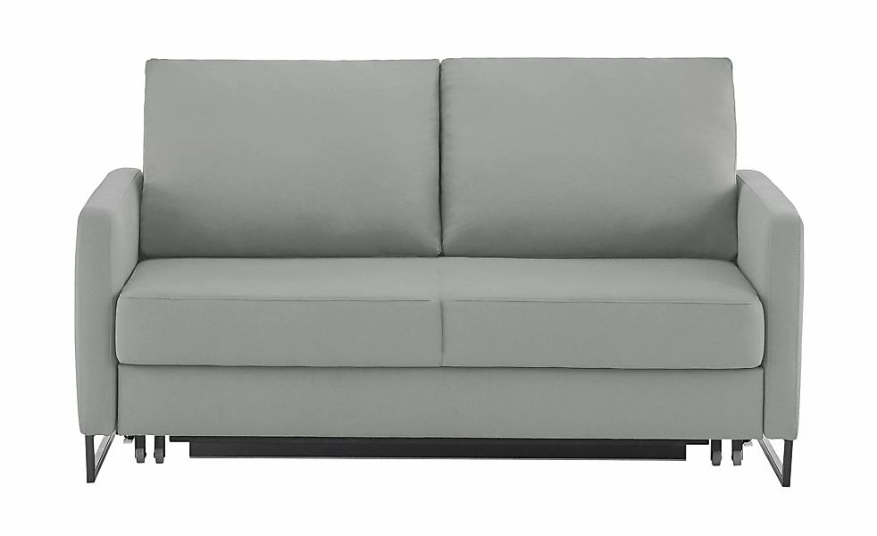 Schlafsofa aus Flachgewebe Fürth ¦ grau ¦ Maße (cm): B: 160 H: 90 T: 95.0 P günstig online kaufen