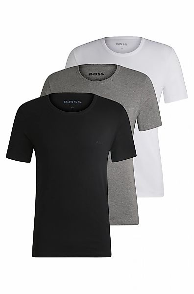 BOSS T-Shirt "Rundhals BOSS ONE" Packung, 3er-Pack, 3 Stk. tlg. mit dezente günstig online kaufen