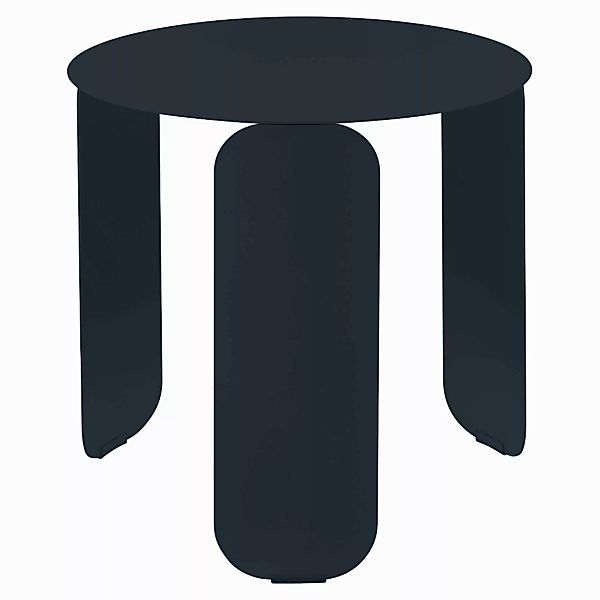 Bebop runder Couchtisch In- und Outdoor Abyssblau Ø 45 cm Höhe 45,5 cm günstig online kaufen