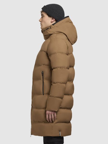 khujo Steppmantel "Caius2-YM" Stylischer Herren Wintermantel mit Kapuze günstig online kaufen