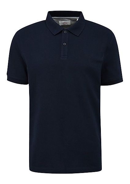 s.Oliver Poloshirt Basic (1-tlg) Poloshirt mit Logostickerei günstig online kaufen
