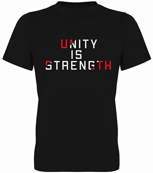 G-graphics T-Shirt Unity is strength Herren T-Shirt, mit trendigem Frontpri günstig online kaufen