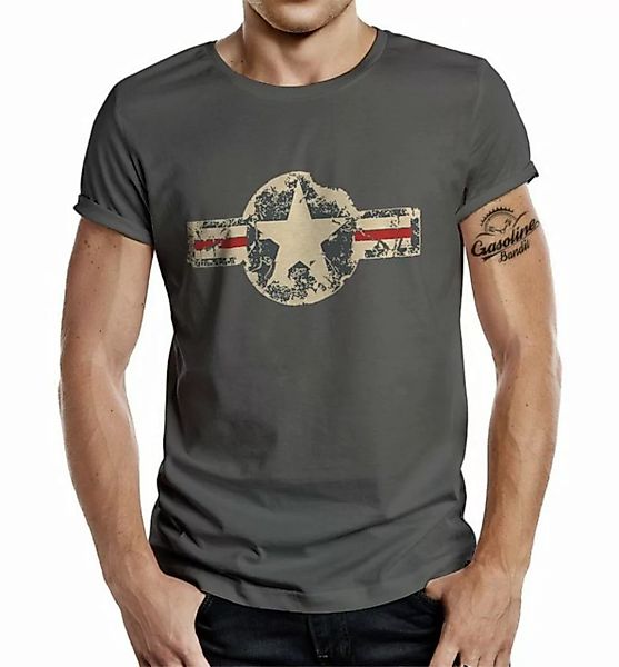 GASOLINE BANDIT® T-Shirt US Army USAF Military Look günstig online kaufen