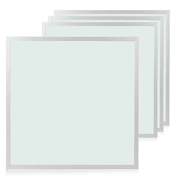 LUXULA 4er-Set LED Panel 62x62 cm 36W 3600lm 6000K Kaltweiß  Büro- Deckenle günstig online kaufen