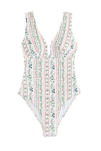 Next Badeanzug Bauchformender Badeanzug mit tiefem Ausschnitt (1-St) günstig online kaufen