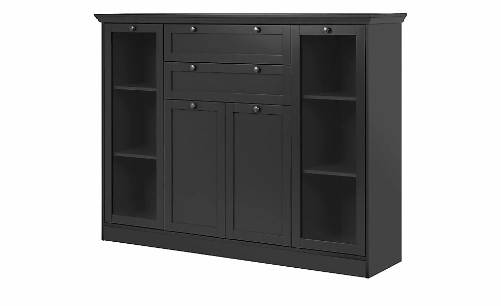 Highboard  Laurito ¦ grau ¦ Maße (cm): B: 160 H: 120 T: 40.0 Kommoden & Sid günstig online kaufen