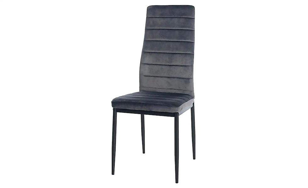 Esszimmerstuhl Kunstleder Mayfair ¦ grau ¦ Maße (cm): B: 41,5 H: 99 Stühle günstig online kaufen