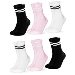 OCCULTO Tennissocken Damen Retro Tennis Socken günstig online kaufen
