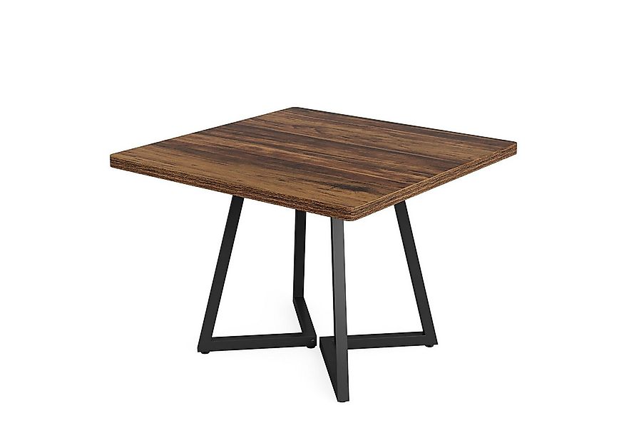 Tribesigns Esstisch küchentisch für 4 Personen, Braun 80 x 80 cm günstig online kaufen