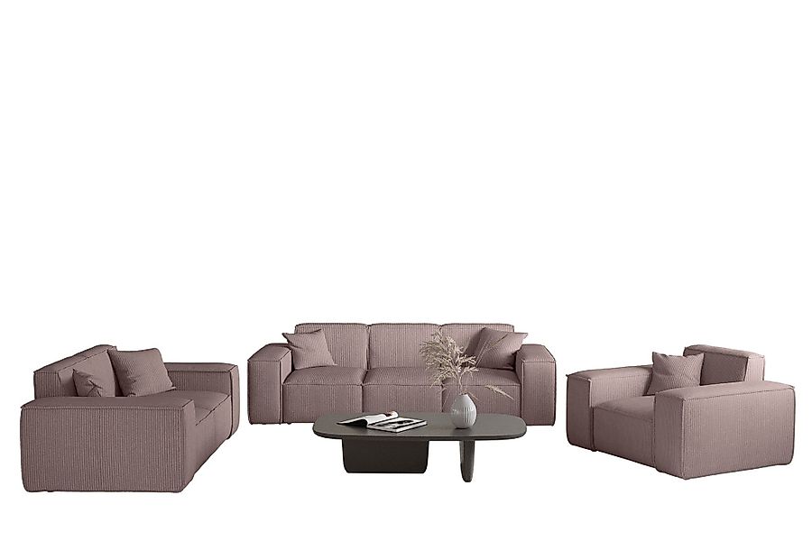 Fun Möbel Polstergarnitur Sofaset Designersofa CELES günstig online kaufen