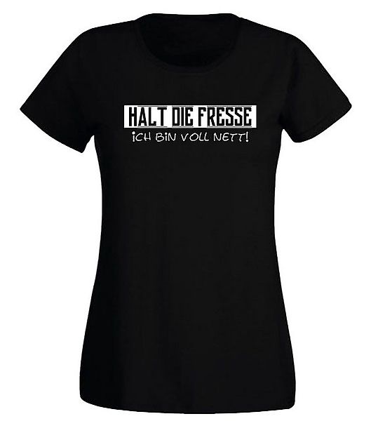 G-graphics T-Shirt Damen T-Shirt - Halt günstig online kaufen