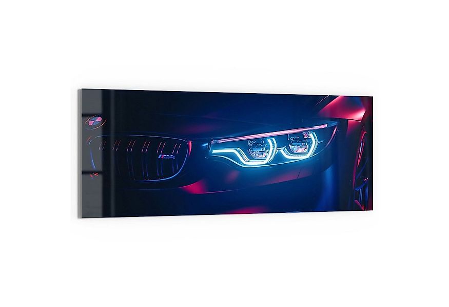 DEQORI Glasbild 'BWM Frontal Nahaufnahme', 'BWM Frontal Nahaufnahme', Glas günstig online kaufen