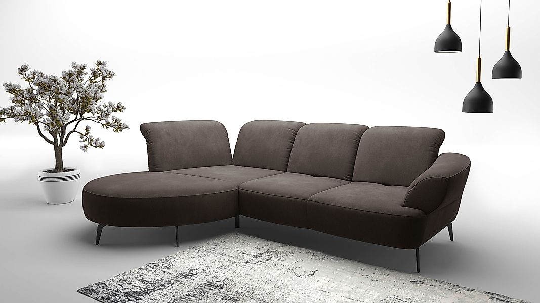 sit&more Ecksofa "Dance, L-Form, inkl. Sitztiefenverstellung", inkl. Click& günstig online kaufen